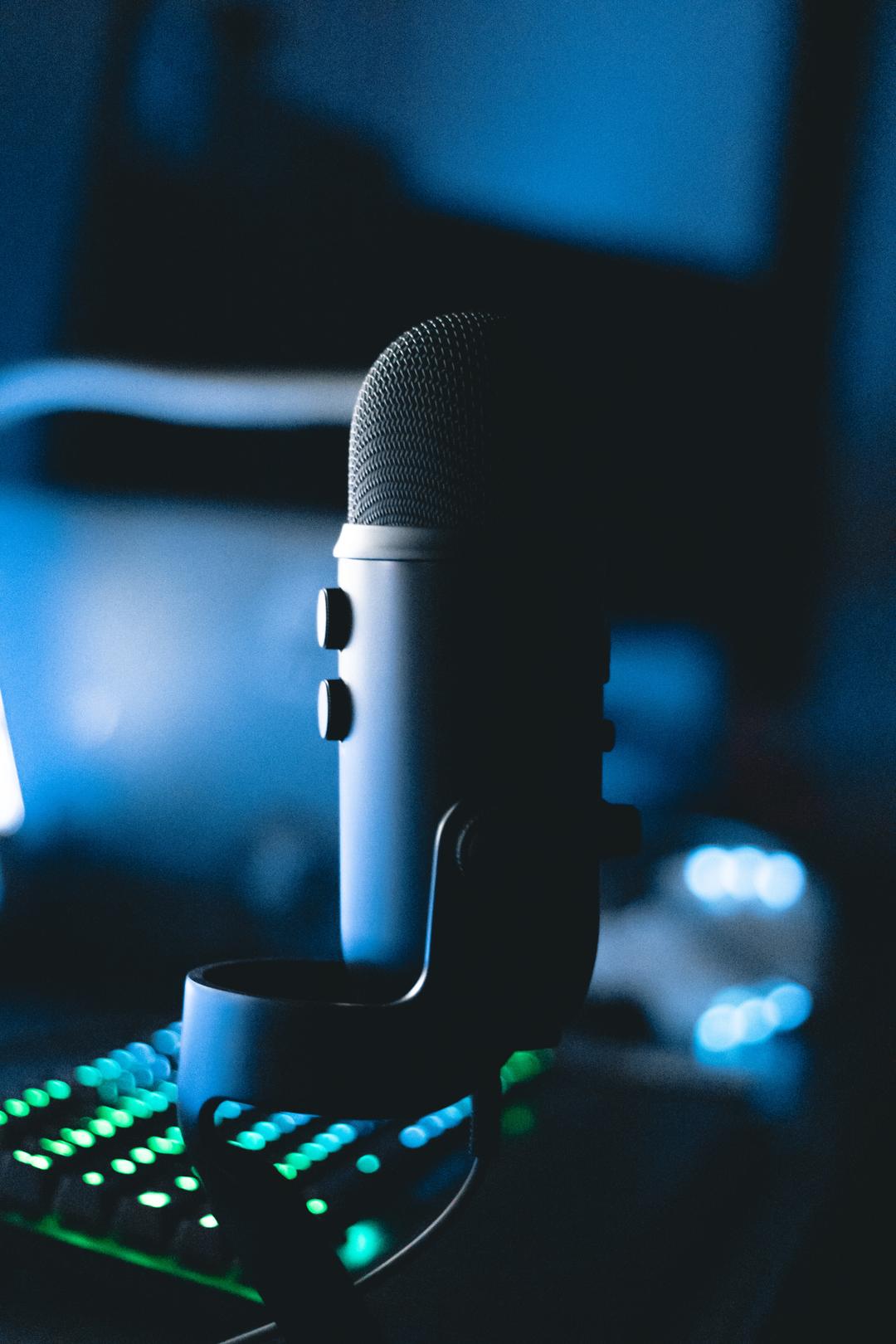 A Podcast Microphone Image